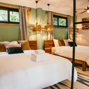 2-share Queen Bungalow (AC) | Week 1